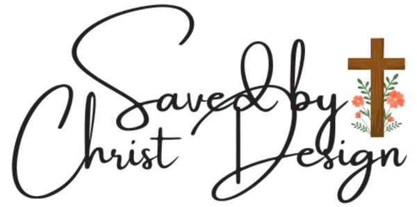 Saved by Christ design 